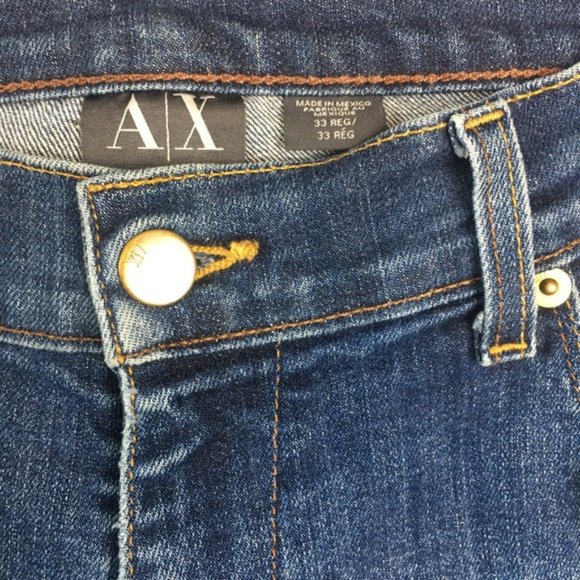 ARMANI EXCHANGE J130 Ultra Slim Distressed Jeans - Picture 6 of 9
